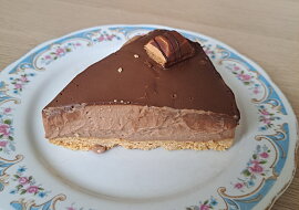 Nepečený Kinder Bueno cheesecake