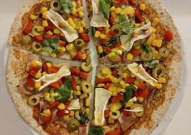 Pizza z tortilly