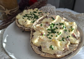 Jednoduchá vajíčková pomazánka z horkovzdušné fritézy