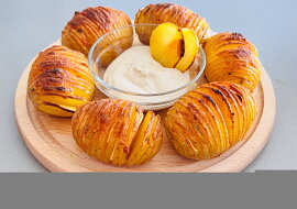 Křupavé pečené brambory s česnekem