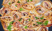 Tortillový dort