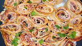 Tortillový dort