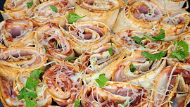 Tortillový dort