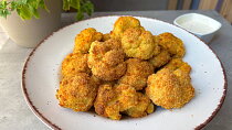 Křupavý květák z horkovzdušné fritézy
