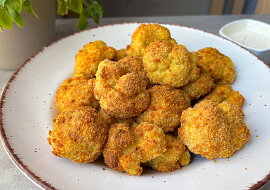 Křupavý květák z horkovzdušné fritézy
