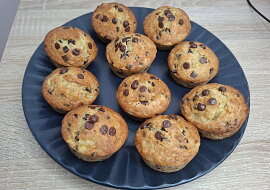Čokoládové banana bread muffiny