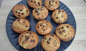 Čokoládové banana bread muffiny