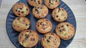 Čokoládové banana bread muffiny