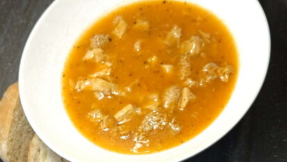 Dršťková polévka podle Ondřeje Slaniny