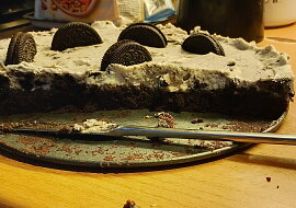 Oreo dortík s pečeným korpusem
