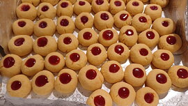 Husarské mandlové knoflíky