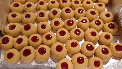 Husarské mandlové knoflíky