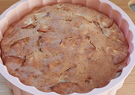 Jablečný koláč z horkovzdušné fritézy