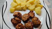 Masové kuličky s exotickým nádechem z horkovzdušné fritézy