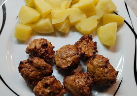 Masové kuličky s exotickým nádechem z horkovzdušné fritézy