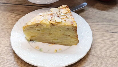 Neviditelný jablečný koláč