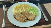 Šťavnatá sekaná z horkovzdušné fritézy