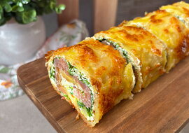 Bramborový wrap se sýrem