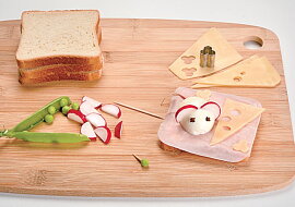 Myšky z vajíčka na toastu