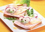 Myšky z vajíčka na toastu