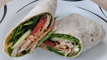 Tortilla s kuřecím masem z horkovzdušné fritézy