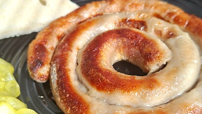 Vinná klobása z horkovzdušné fritézy