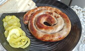 Vinná klobása z horkovzdušné fritézy