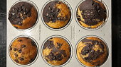 Snídaňové muffiny z cukety a banánu