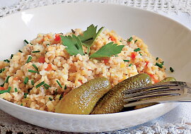 Vepřový bulgur se zeleninou