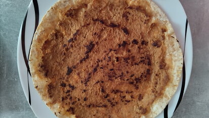 Tortilla v burgerovém stylu