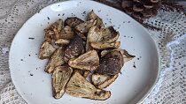 Bedly na kmíně z horkovzdušné fritézy