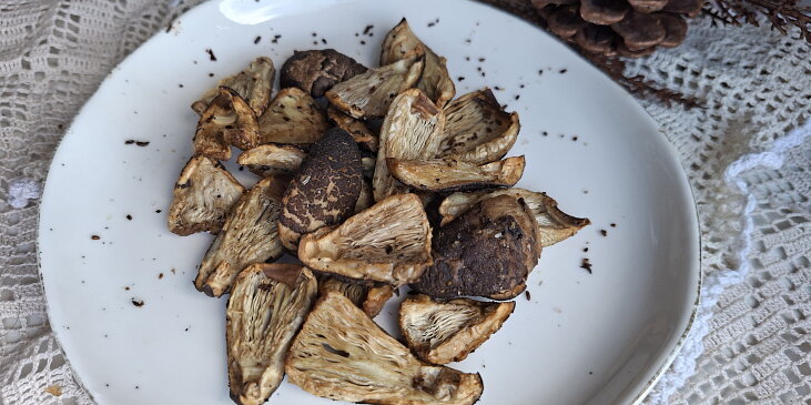 Bedly na kmíně z horkovzdušné fritézy