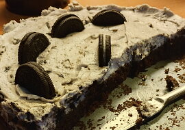 Oreo dortík s pečeným korpusem