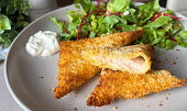 Smažák se šunkou z horkovzdušné fritézy