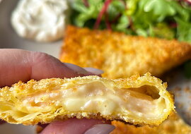 Smažák se šunkou z horkovzdušné fritézy