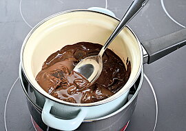 Brownies s lesním ovocem