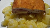 Kuřecí Cordon Bleu (S plaveným zemiakovým šalátom skvelé)
