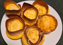 Snídaňové muffiny z tortill