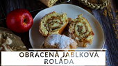 Obrácená jablková roláda