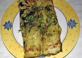Palačinky s houbami