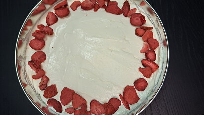 Pribináček cheesecake
