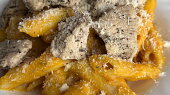 Dýňové „mac and cheese" s kuřecím masem
