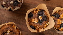 Muffiny z jablečného těsta