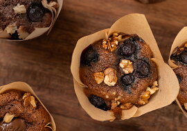 Muffiny z jablečného těsta