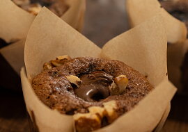 Muffiny z jablečného těsta