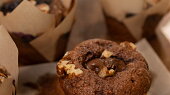 Muffiny z jablečného těsta