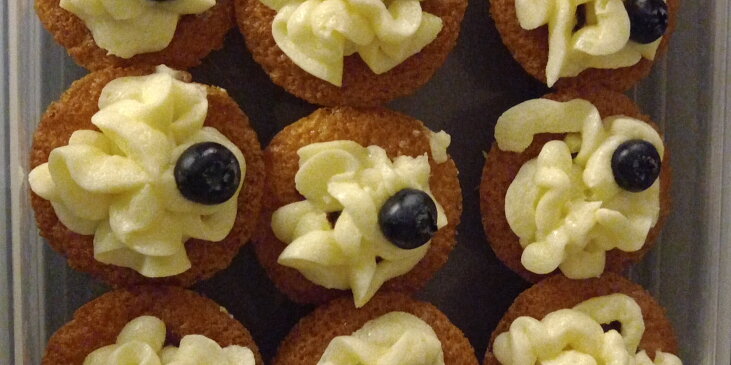 Cupcaky s vanilkovým krémem