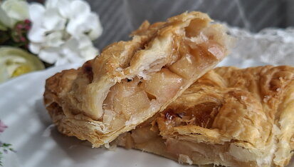 Jablečné taštičky z horkovzdušné fritézy