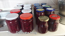 Červená řepa nakládaná a extra voňavá