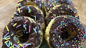 Donuty pečené ve formě